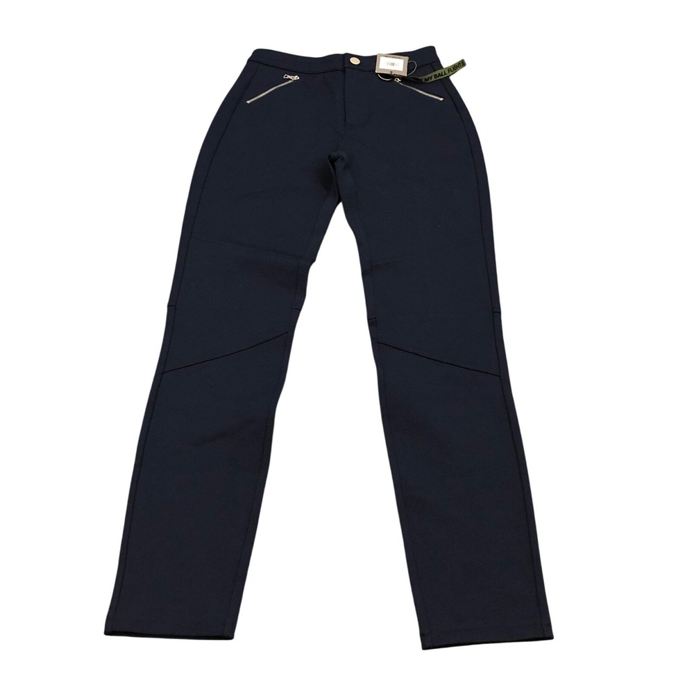 NEW G/FORE Golf Pants Womens 0‎ Navy Blue Slim Performance MSRP $145 G4LS19B40